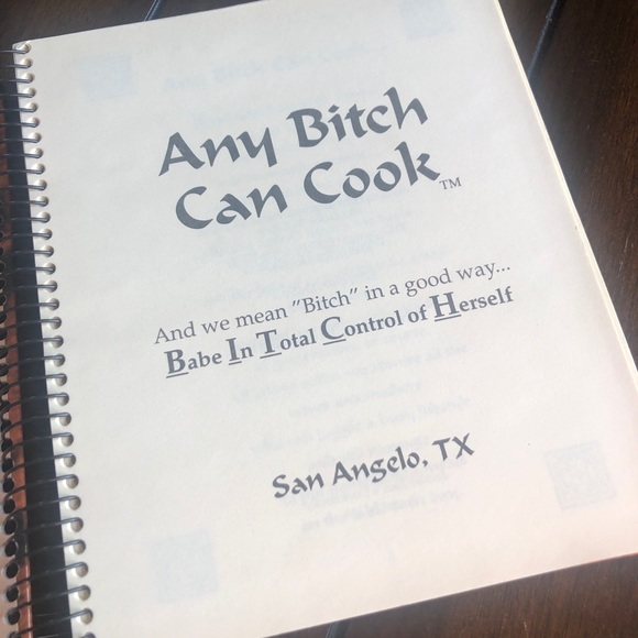 Any B*tch Can Cook Cookbook - Brand New 👩🍳🍪🥘 - Picture 2 of 3